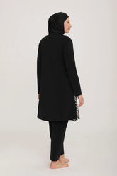 Adasea Burkini  Swimsuit-4481-B -  Voile